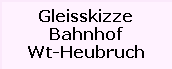 Gleisskizze

Bahnhof

Wt-Heubruch