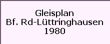Gleisplan

Bf. Rd-Lüttringhausen

1980